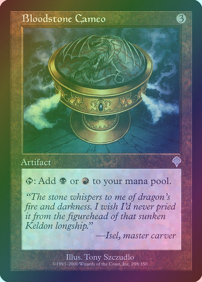 Bloodstone Cameo (INV) (298) / Foil
