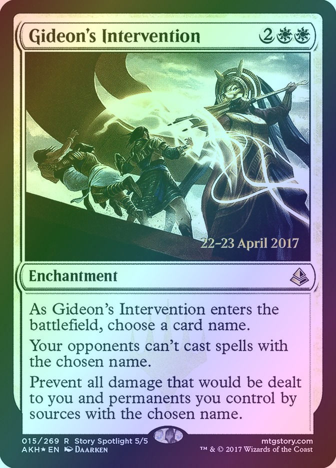 Gideon's Intervention (PAKH) (15s) / Foil