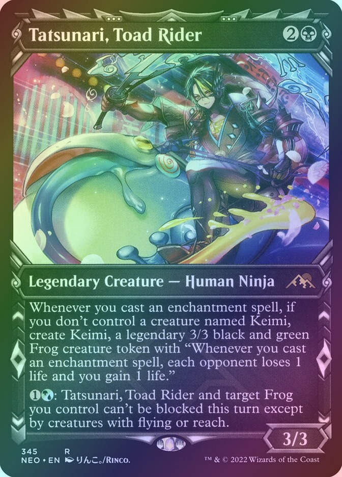 Tatsunari, Toad Rider (NEO) (345) / Showcase / Foil