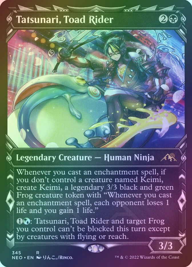 Tatsunari, Toad Rider (NEO) (345) / Showcase / Foil