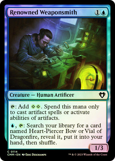 Renowned Weaponsmith (cmm) / Foil