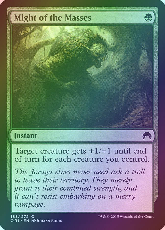 Might of the Masses (ORI) (188) / Foil