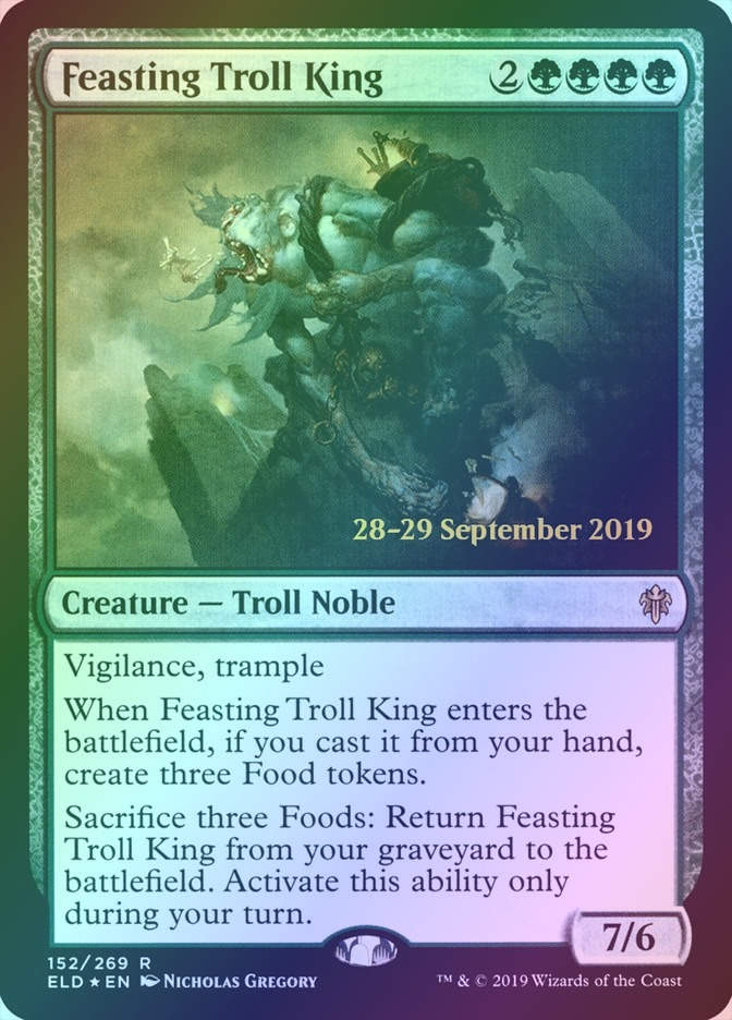 Feasting Troll King (PELD) (152s) / Foil