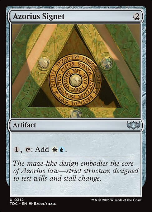 Azorius Signet (TDC) (312)
