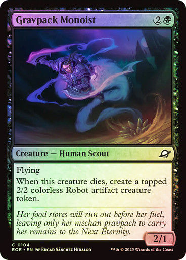 Gravpack Monoist (EOE) (104) / Foil