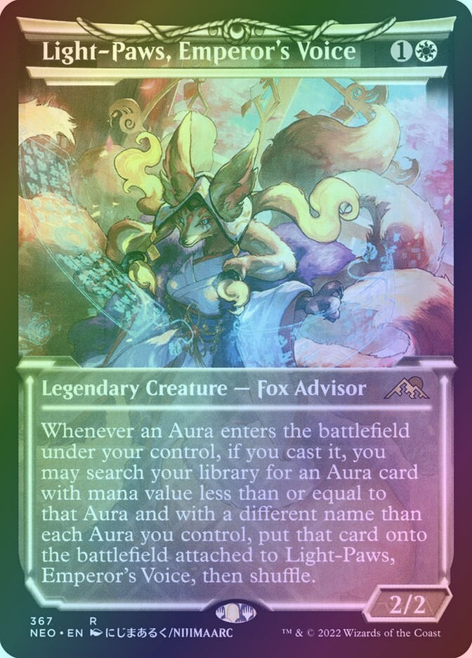 Light-Paws, Emperor's Voice (NEO) (367) / Showcase / Foil