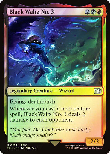 Black Waltz No. 3 (FIN) (214) / Foil