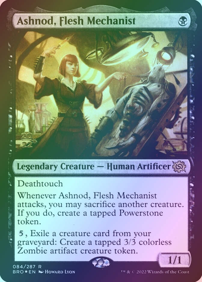 Ashnod, Flesh Mechanist (PBRO) (84s) / Foil