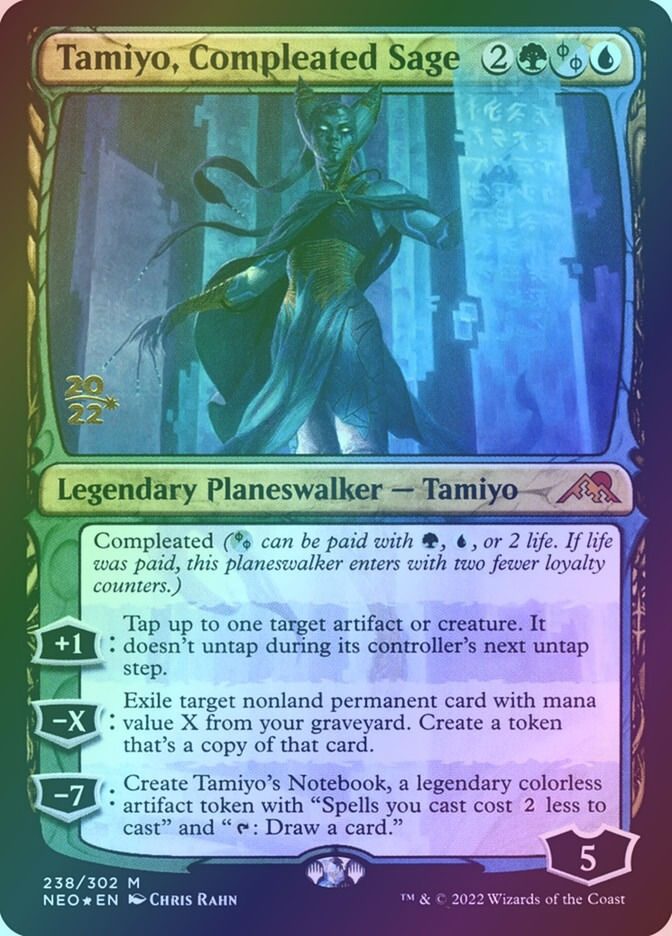 Tamiyo, Compleated Sage (PNEO) (238s) / Foil