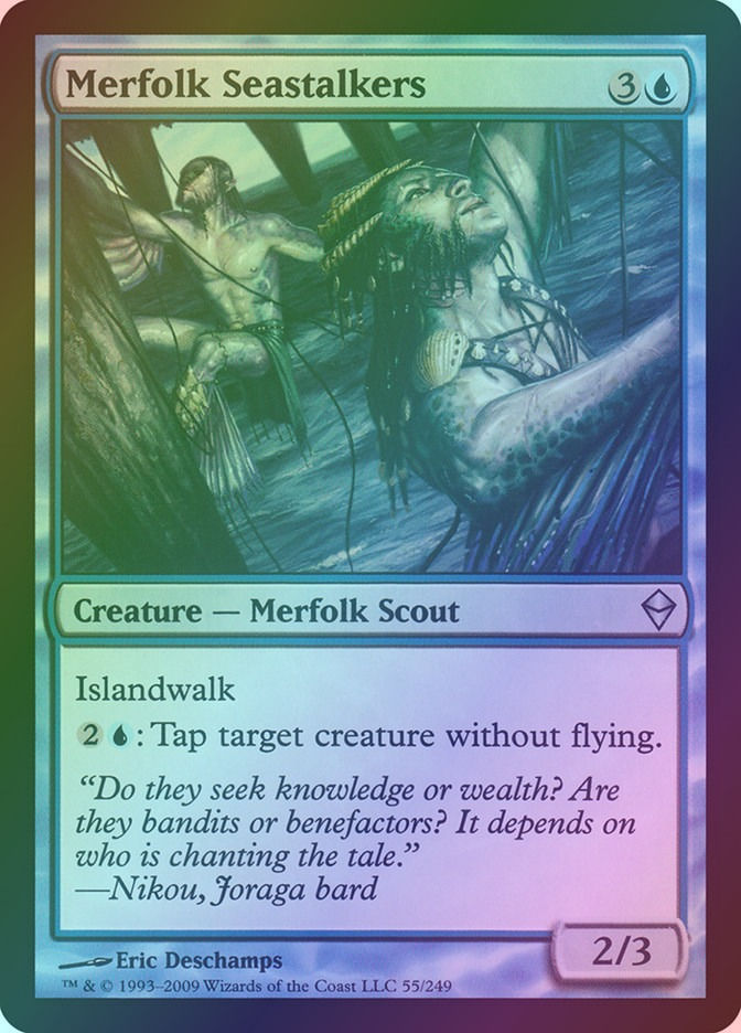 Merfolk Seastalkers (ZEN) (55) / Foil