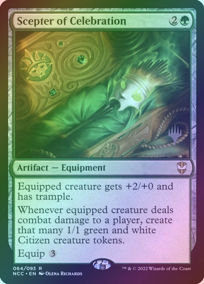 Scepter of Celebration (PNCC) (64p) / Foil