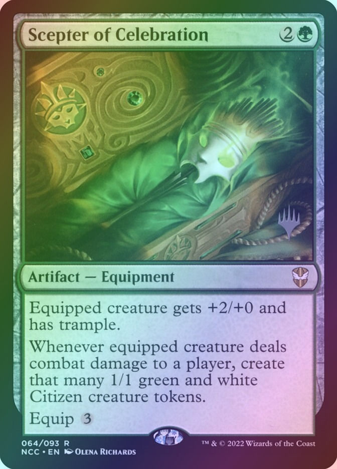 Scepter of Celebration (PNCC) (64p) / Foil