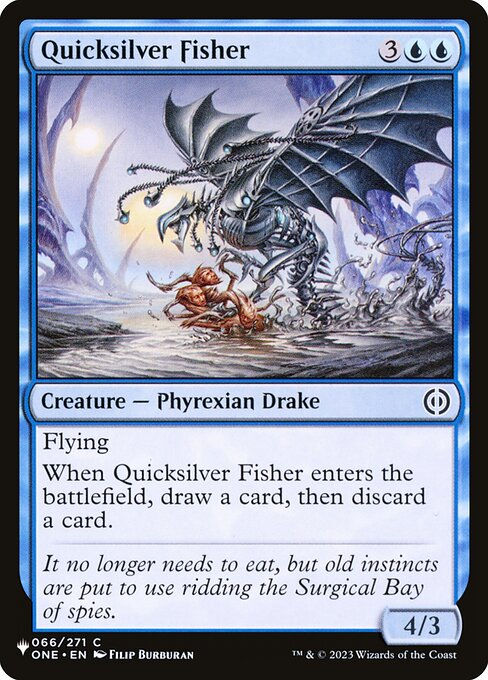 Quicksilver Fisher (PLST) (ONE-66)