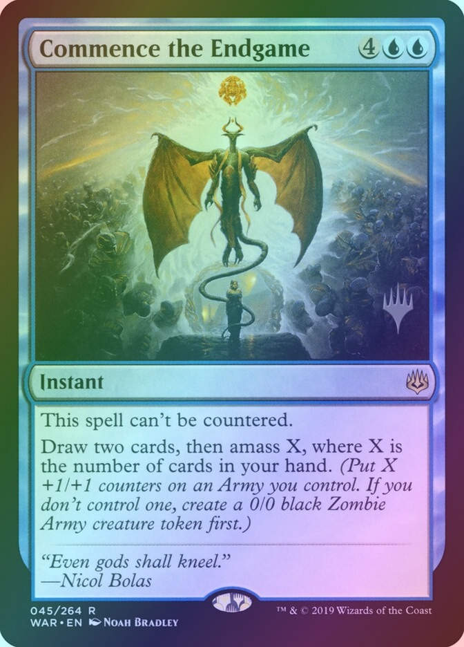 Commence the Endgame (PWAR) (45p) / Foil