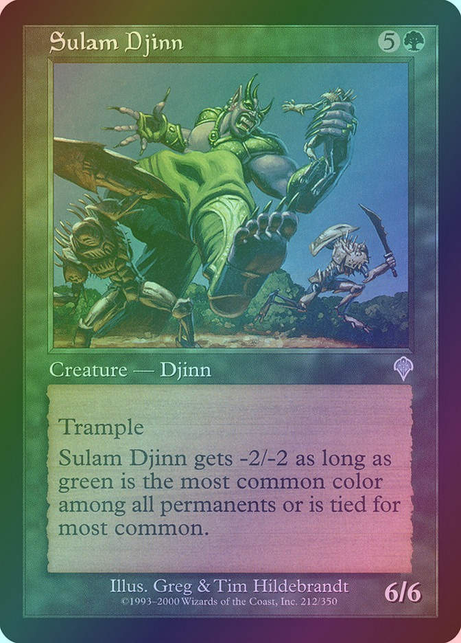 Sulam Djinn (INV) (212) / Foil