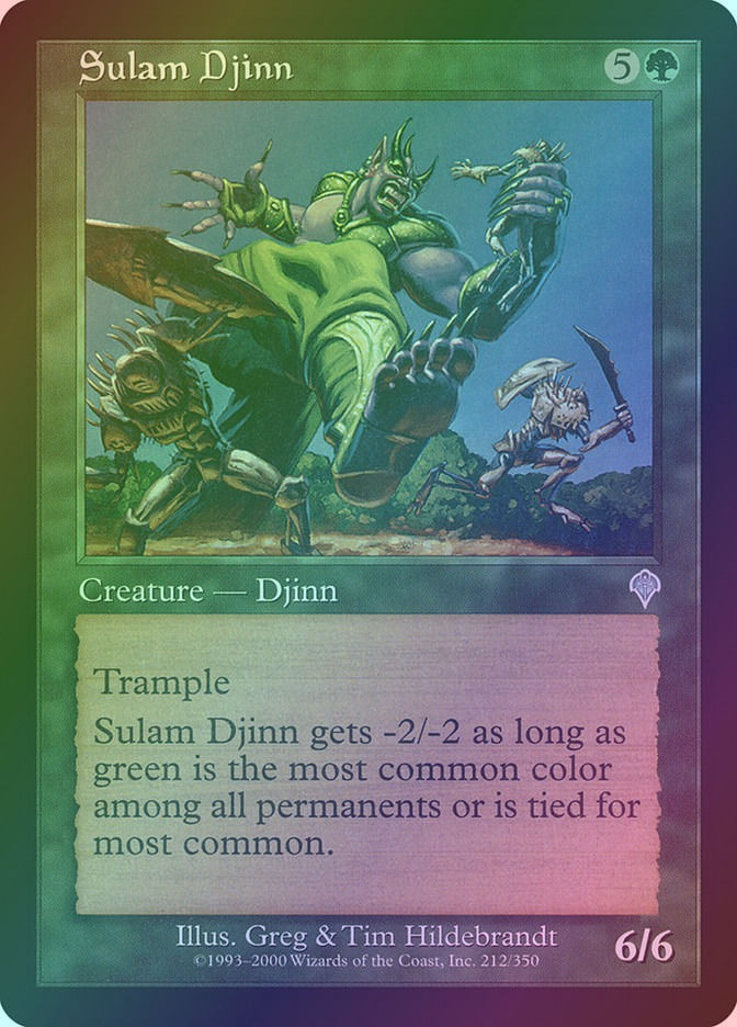 Sulam Djinn (INV) (212) / Foil