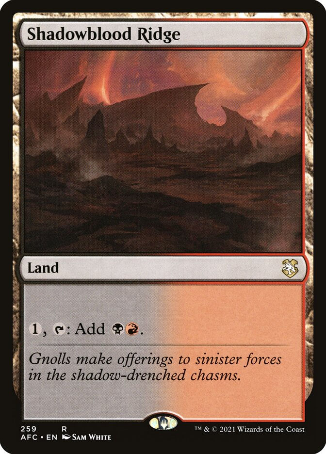 Shadowblood Ridge (AFC) (259)