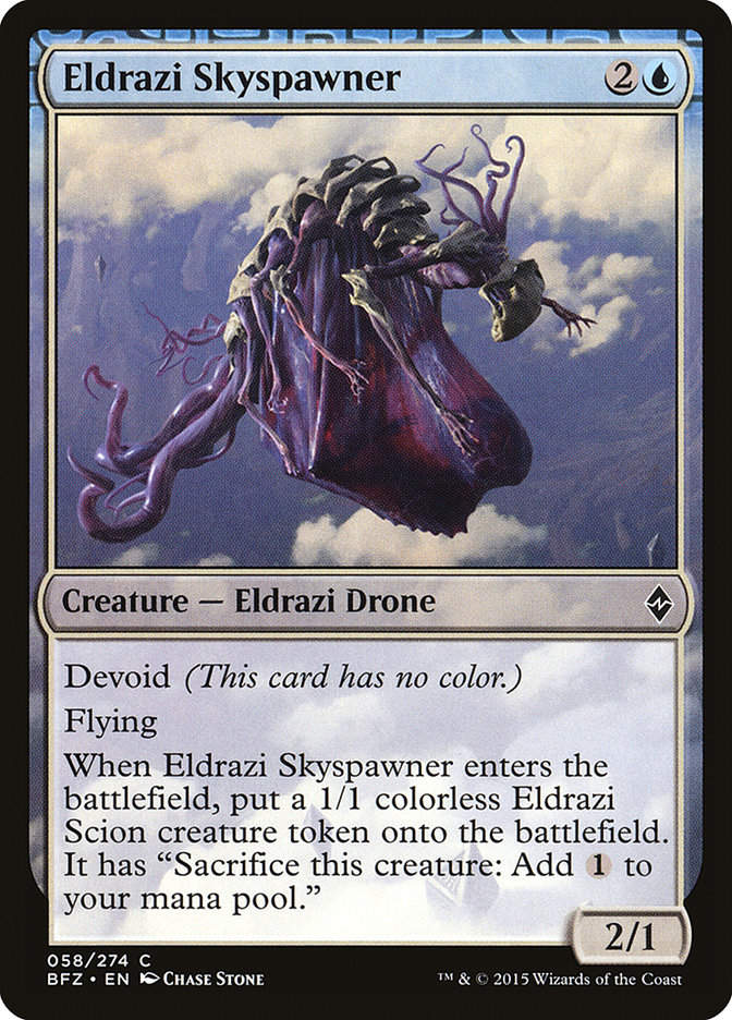 Eldrazi Skyspawner (BFZ) (58)