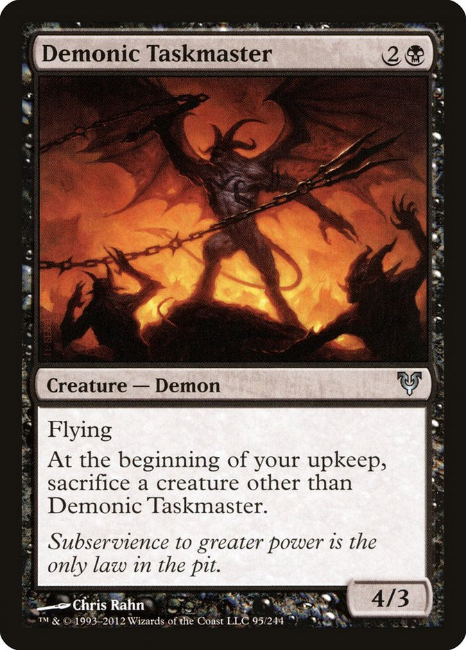 Demonic Taskmaster (AVR) (95)