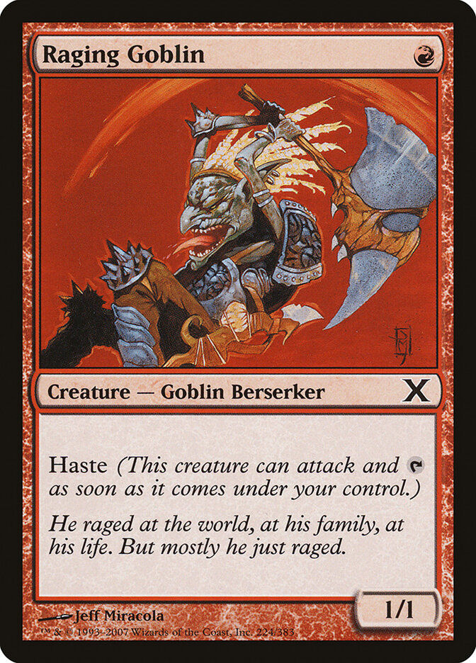 Raging Goblin (10E) (224)