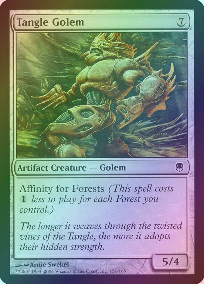 Tangle Golem (DST) (151) / Foil