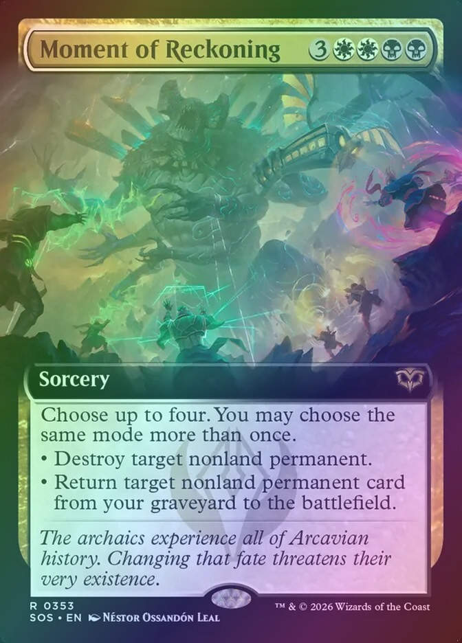 Moment of Reckoning (SOS) (353) / Extended Art / Foil