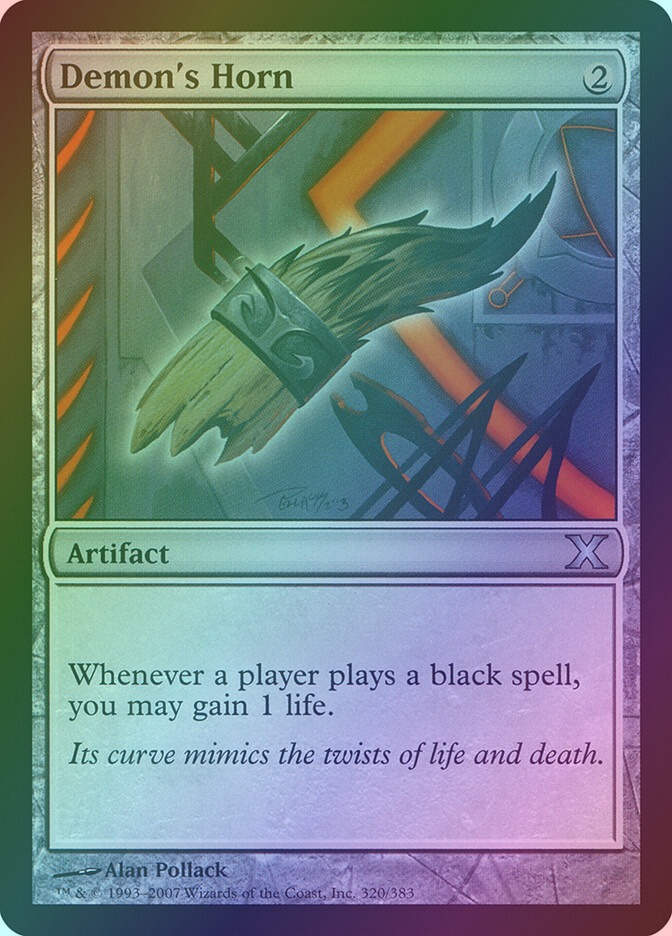 Demon's Horn (10E) (320) / Foil