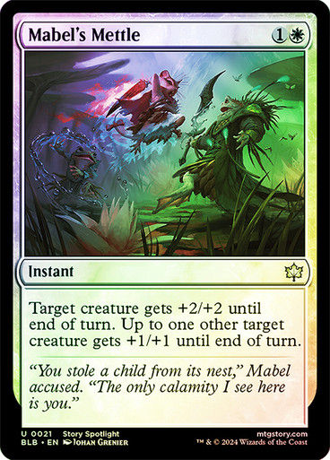 Mabel's Mettle (blb) (21) / Foil
