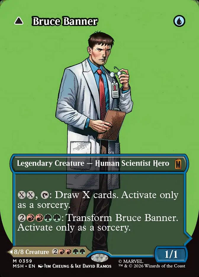 Bruce Banner // The Incredible Hulk (MSH) (359) / Borderless