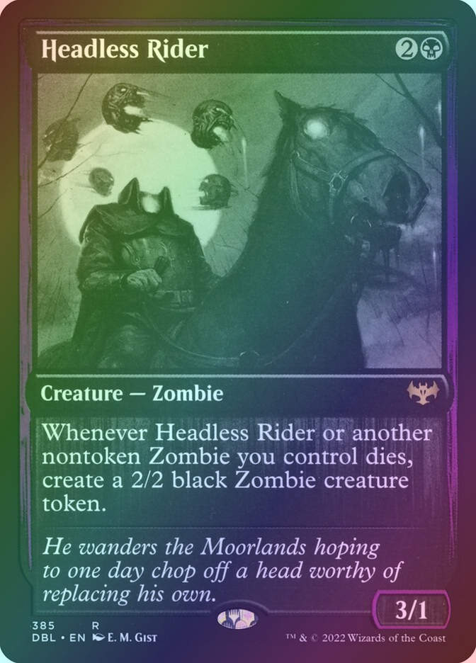 Headless Rider (DBL) (385) / Foil