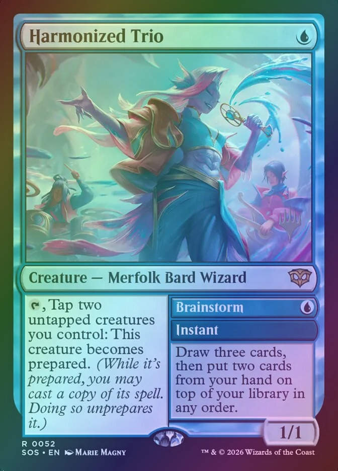 Harmonized Trio // Brainstorm (PSOS) (52p) / Foil