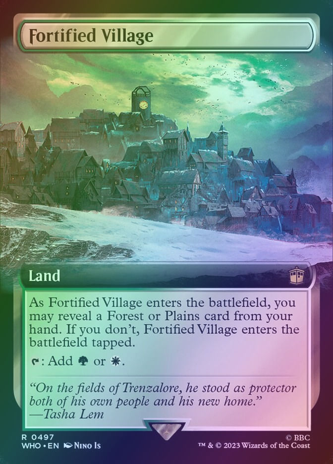 Fortified Village (WHO) (497) / Extended Art / Foil