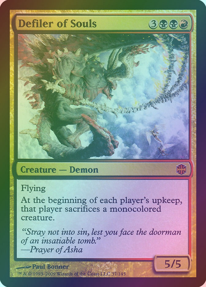 Defiler of Souls (ARB) (37) / Foil