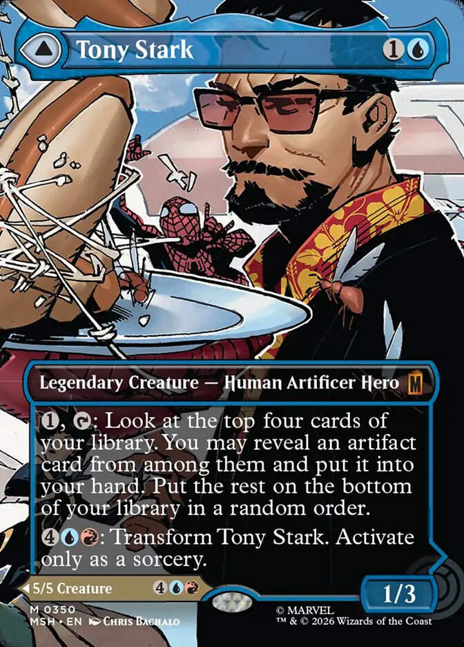 Tony Stark // The Invincible Iron Man (MSH) (350) / Borderless
