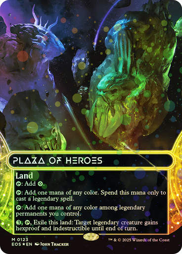 Plaza of Heroes (EOS) (123) Galaxy Foil