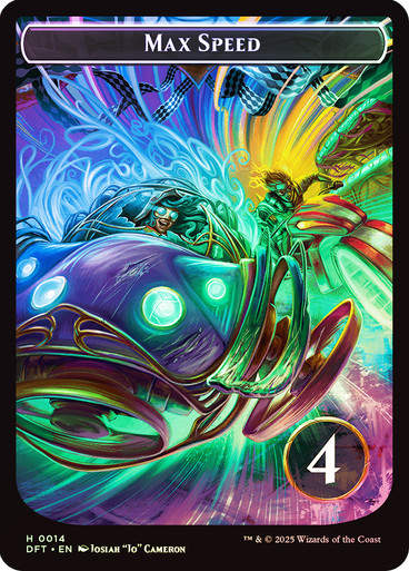 Max Speed // Start Your Engines (TDFT) / Foil
