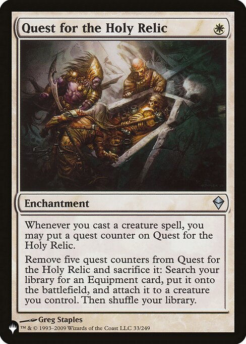 Quest for the Holy Relic (PLST) (ZEN-33)