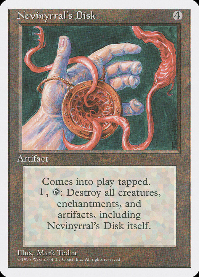 Nevinyrral's Disk (4ED) (338)
