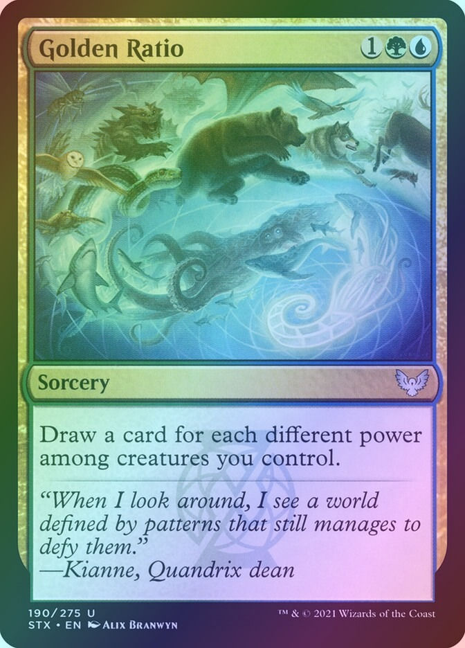 Golden Ratio (STX) (190) / Foil