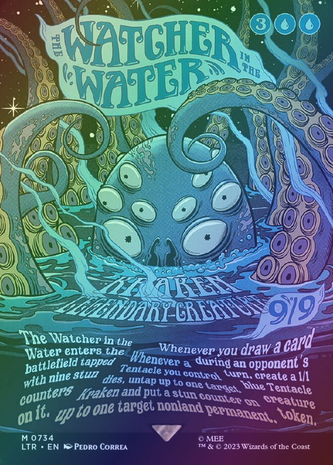 The Watcher in the Water (LTR) (734) / Borderless / Foil