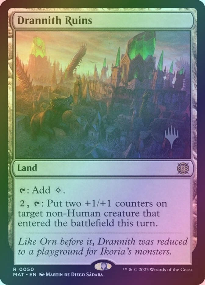 Drannith Ruins (PMAT) (50p) / Foil