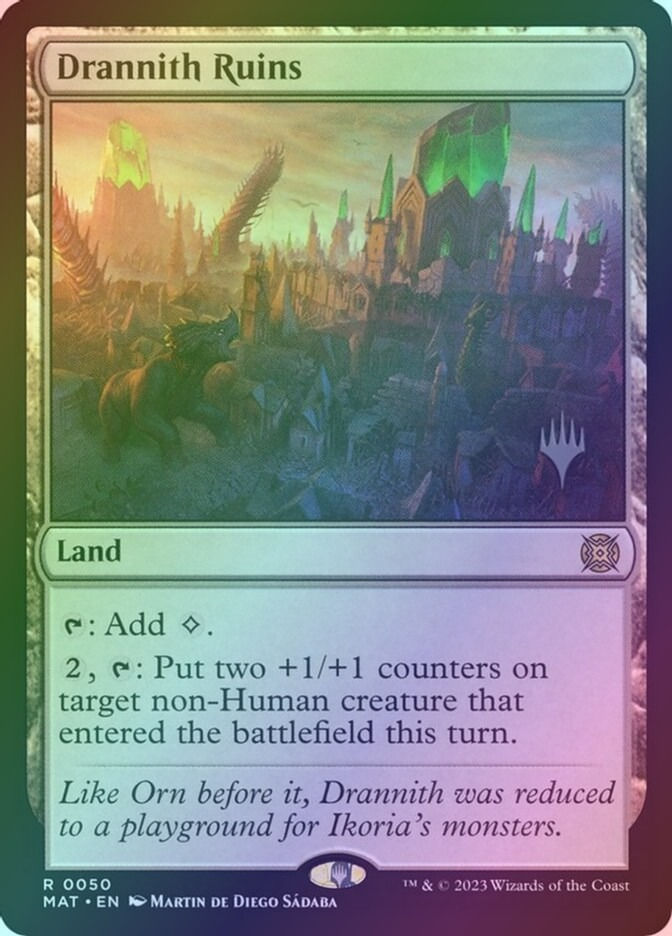 Drannith Ruins (PMAT) (50p) / Foil