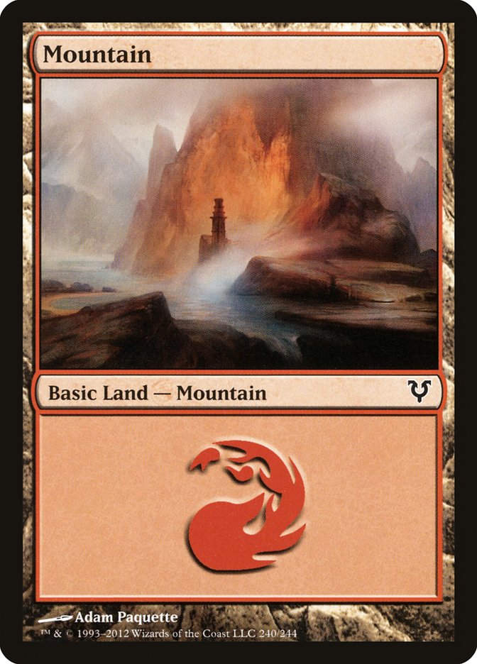 Mountain (AVR) (240) / Foil