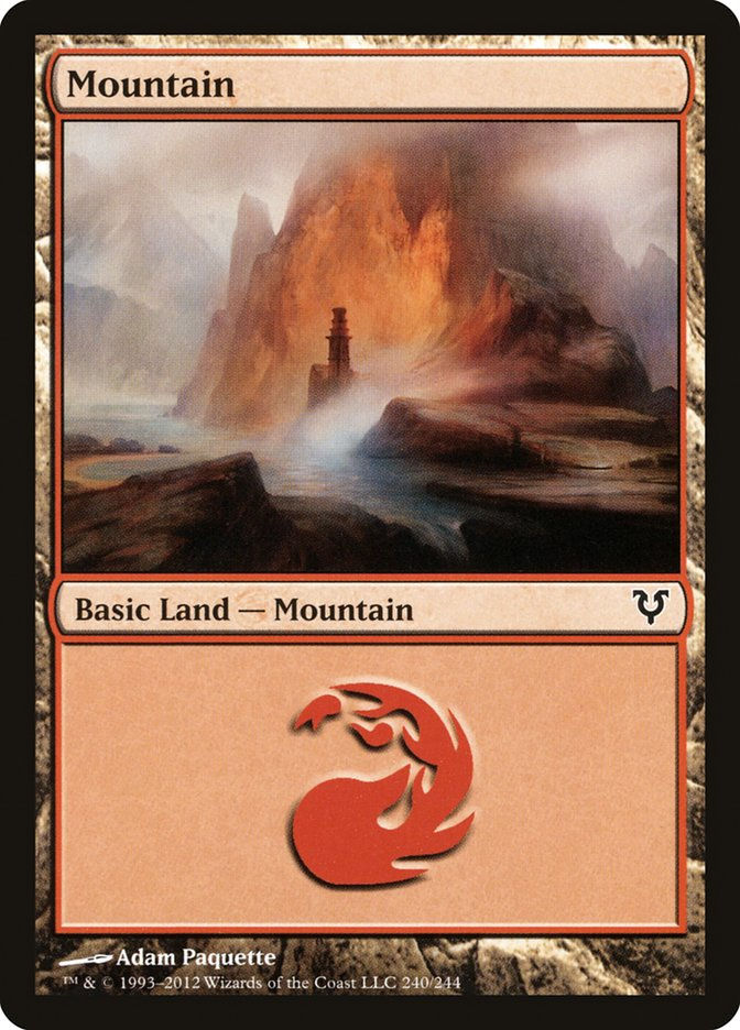 Mountain (AVR) (240) / Foil