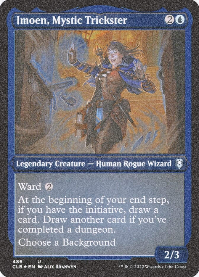 Imoen, Mystic Trickster (CLB) (486) / Foil Etched