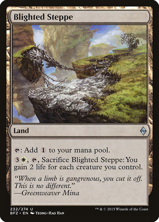 Blighted Steppe (BFZ) (232)