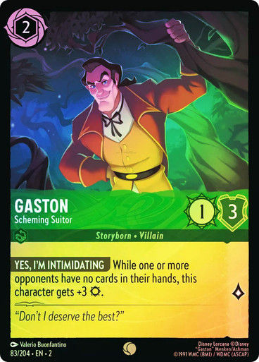 Gaston - Scheming Suitor (LOR_ROF)