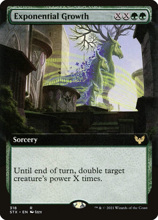 Exponential Growth (STX) (318) / Extended Art