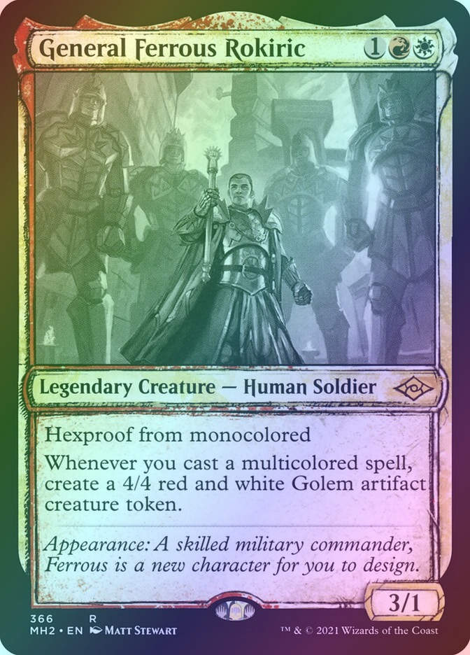 General Ferrous Rokiric (MH2) (366) / Showcase / Foil