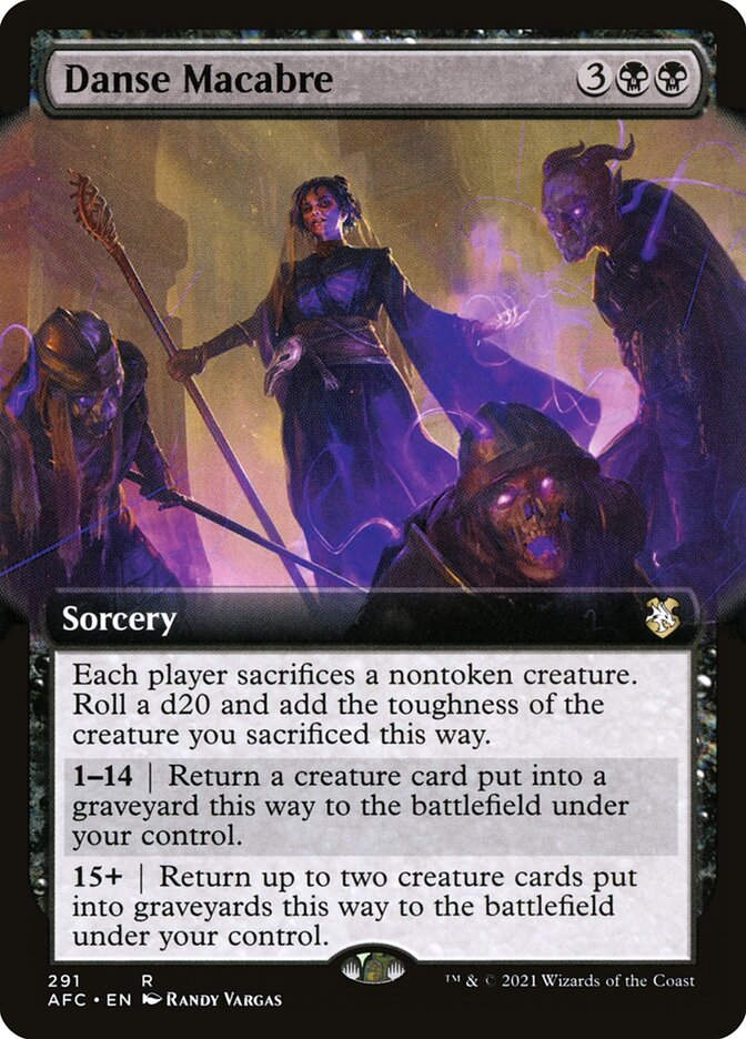 Danse Macabre (AFC) (291) / Extended Art